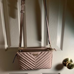 Pink Victoria Secret off the shoulder purse